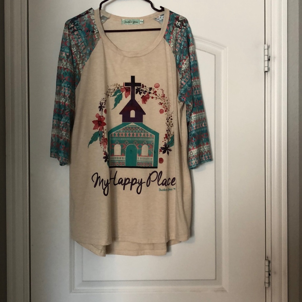Women’s Southern Grace Cream Tunic